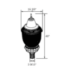 VILA 86w LED Outdoor Post Light, EXTREME-LIFE - Image 2