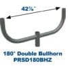 Pickleball Single Court LED Lighting Package: Double Bullhorn