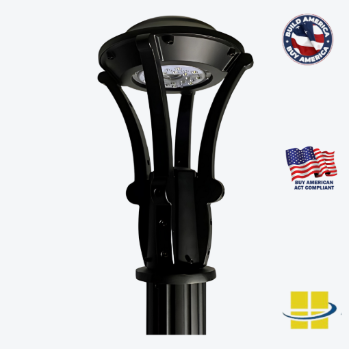 BOST 28w Classic Bostonian Style Post-Top Light