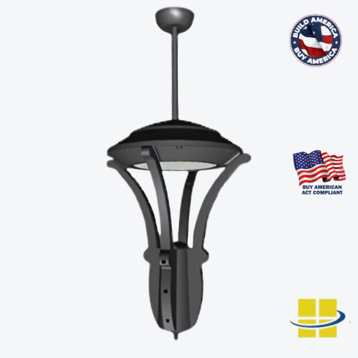 BOST 28w Classic Bostonian Style Post-Top Light - Image 3