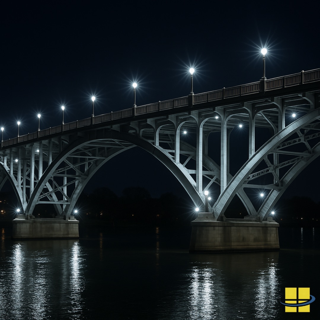 Innovations in Lighting Bridges with LED Technology