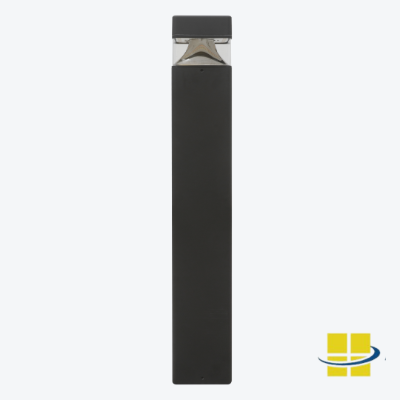 SQUO 10-20-30 Square Heavy Duty Vandal Resistant LED Bollard Light